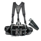 Hiking Waist Bag Water-Resistant Dual Bottle Holders