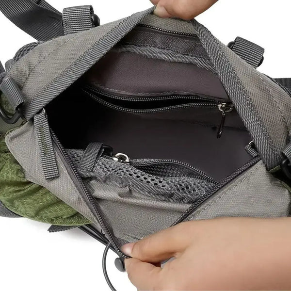 Hiking Waist Pack Waterproof 5L Padded Back