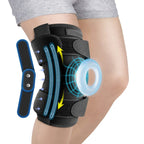 Hinged Knee Brace Removable Aluminum Hinges Gel Patella