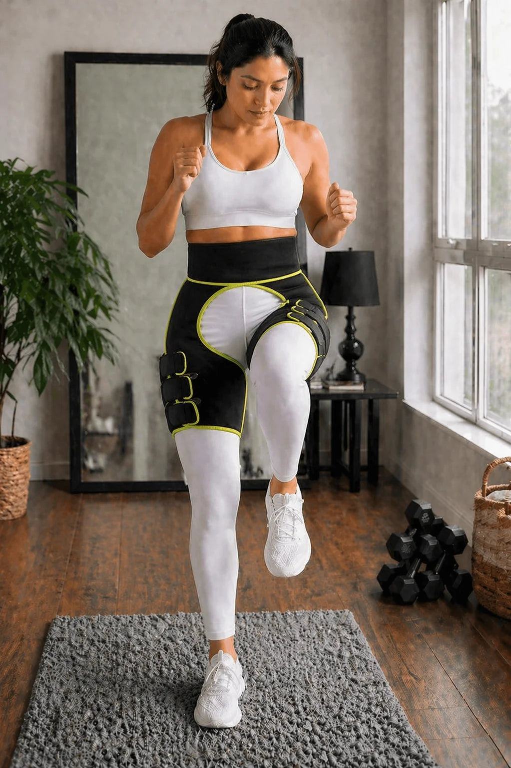 Hip & Thigh Support Band Adjustable Compression