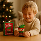 Holiday Building Block Set Interlocking Multi-Color Reusable