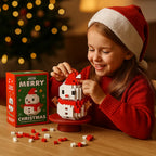 Holiday Building Block Set Interlocking Multi-Color Reusable