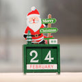 Holiday Countdown Calendar Adjustable Date Sliders