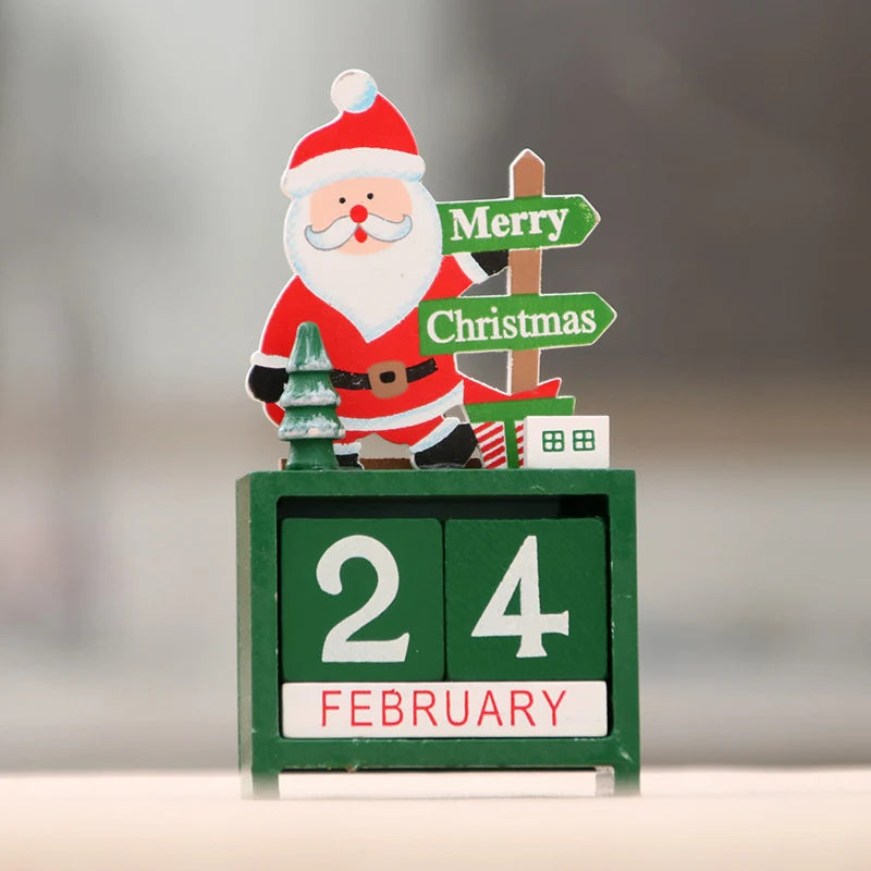 Holiday Countdown Calendar Adjustable Date Sliders
