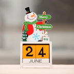 Holiday Countdown Calendar Adjustable Date Sliders