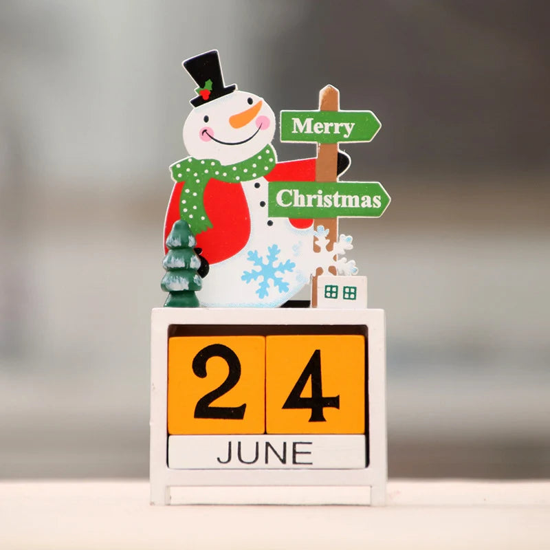 Holiday Countdown Calendar Adjustable Date Sliders