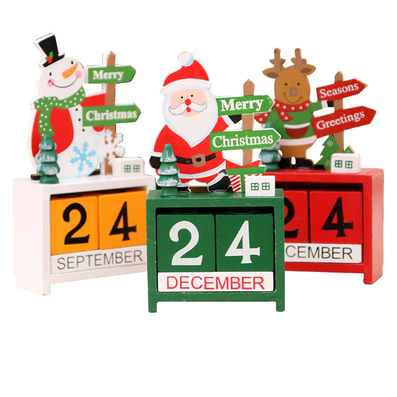 Holiday Countdown Calendar Adjustable Date Sliders