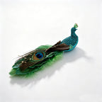 Holiday Feather Decoration Elegant Sparkling Accents