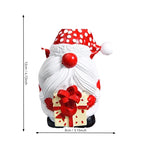 Holiday Figurine Polyresin Weather-Resistant Tabletop