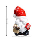 Holiday Figurine Polyresin Weather-Resistant Tabletop
