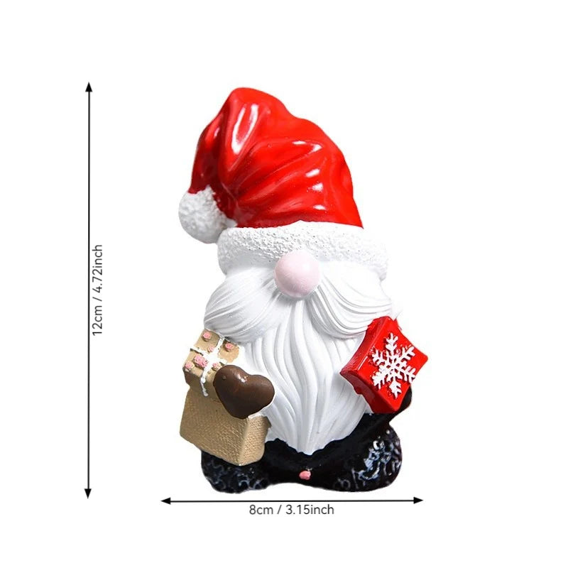 Holiday Figurine Polyresin Weather-Resistant Tabletop