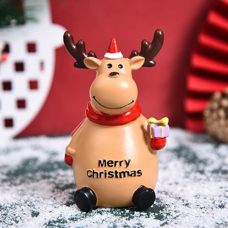 Holiday Figurine Polyresin Weather-Resistant Tabletop
