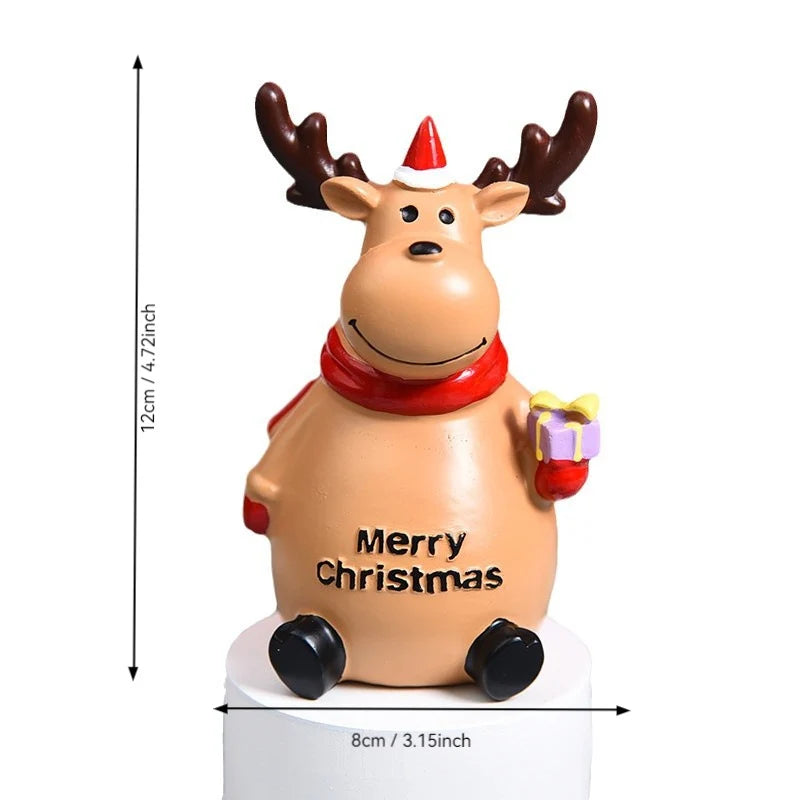 Holiday Figurine Polyresin Weather-Resistant Tabletop