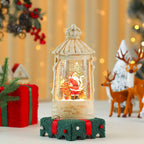 Holiday Lantern Built-In LED Warm Glow Indoor & Outdoor