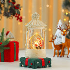Holiday Lantern Built-In LED Warm Glow Indoor & Outdoor