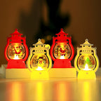 Holiday Lantern LED Festive Figurine Indoor & Outdoor