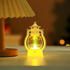 Holiday Lantern LED Festive Figurine Indoor & Outdoor