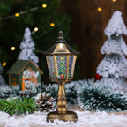 Holiday Lantern Santa Figurine Warm LED Indoor & Outdoor