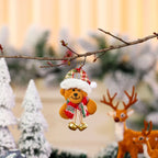 Holiday Ornament Plush Soft Fabric Hanging Loop