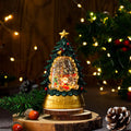 Holiday Snow Globe LED Illuminated Battery Free