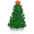 Holiday Tree Dual-Theme Hand-Painted LED Battery-Powered