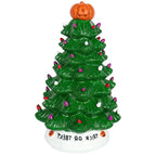 Holiday Tree Dual-Theme Hand-Painted LED Battery-Powered