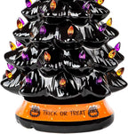 Holiday Tree Dual-Theme Hand-Painted LED Battery-Powered