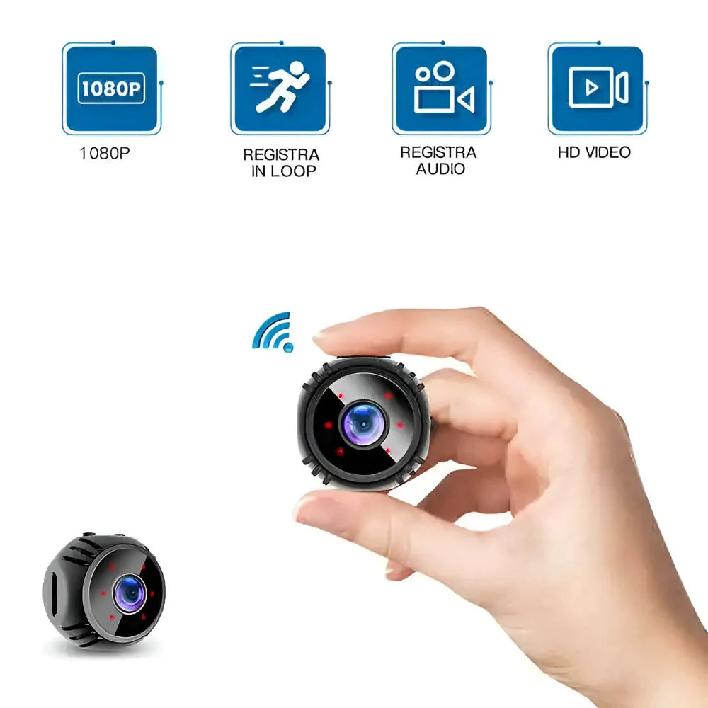 Home Security Camera Night Vision & Motion Alerts Wi-Fi