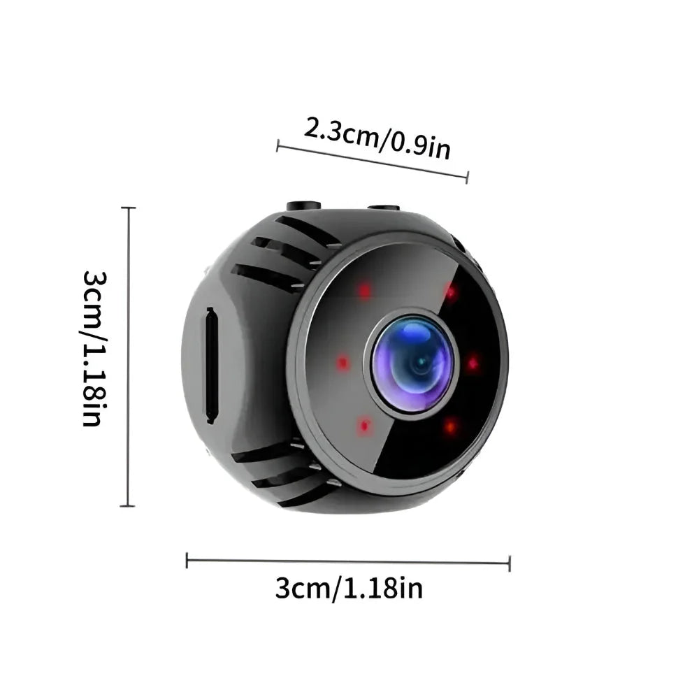 Home Security Camera Night Vision & Motion Alerts Wi-Fi