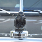 Hood Ornament Duck Chrome-Plated Rubber Base & Integrated Pins