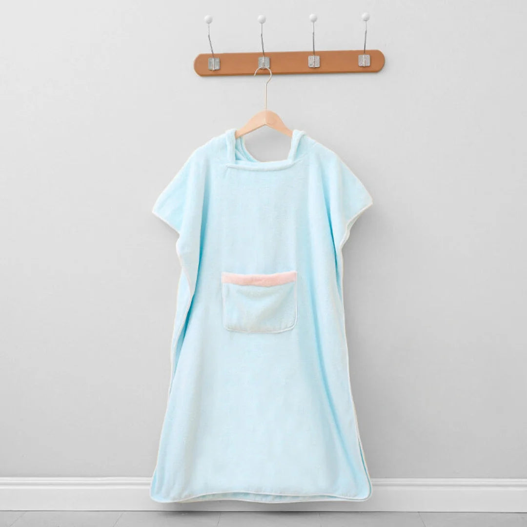 Hooded Bathrobe Ultra-Soft & Absorbent Front Pocket