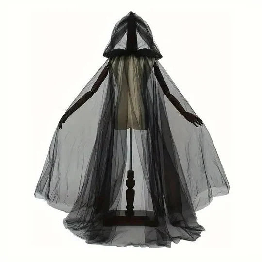 Hooded Cape Layered Tulle Adjustable Fit & Machine Washable