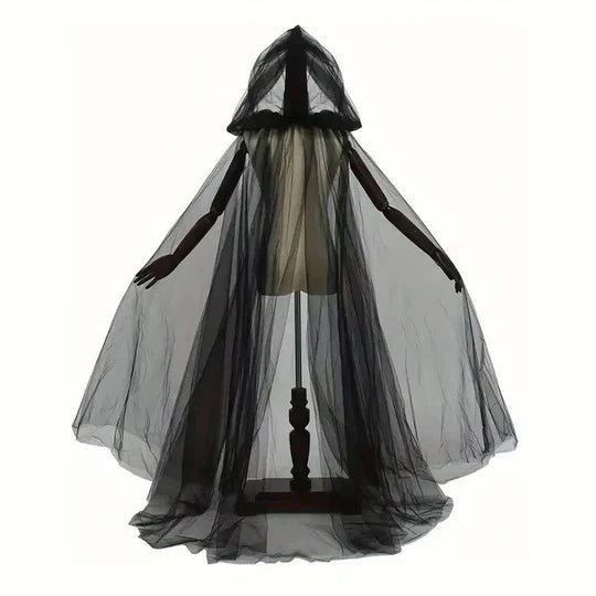 Hooded Cape Layered Tulle Adjustable Fit & Machine Washable