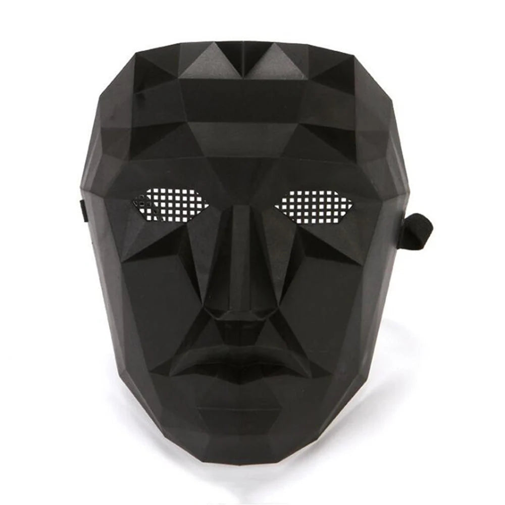 Hooded Costume Unisex Polyester Gloves & Optional Mask