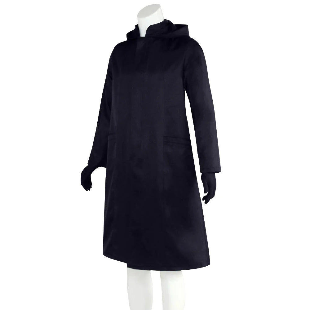 Hooded Costume Unisex Polyester Gloves & Optional Mask
