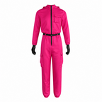 Hooded Jumpsuit Costume Adults & Kids Full Face Mask