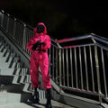 Hooded Jumpsuit & Full Mask Zip-Front Kids & Adults