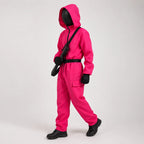 Hooded Jumpsuit & Full Mask Zip-Front Kids & Adults