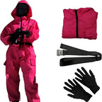 Hooded Jumpsuit & Full Mask Zip-Front Kids & Adults