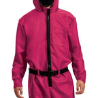Hooded Jumpsuit & Full Mask Zip-Front Kids & Adults