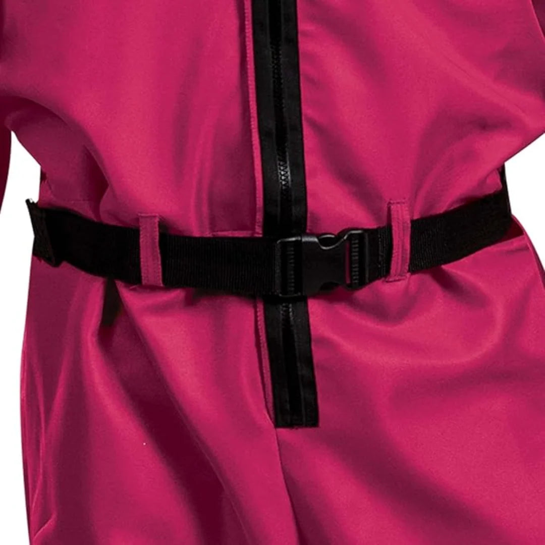 Hooded Jumpsuit & Full Mask Zip-Front Kids & Adults