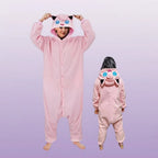 Hooded Onesie Oversized Plush Fleece Character Design