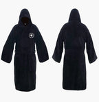 Hooded Robe Full-Length Quick-Dry Tie Belt