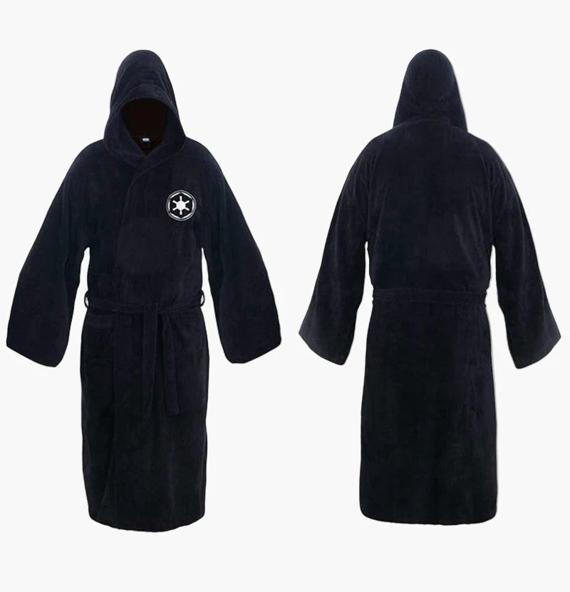 Hooded Robe Full-Length Quick-Dry Tie Belt