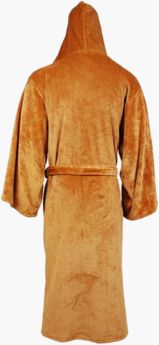 Hooded Robe Full-Length Quick-Dry Tie Belt