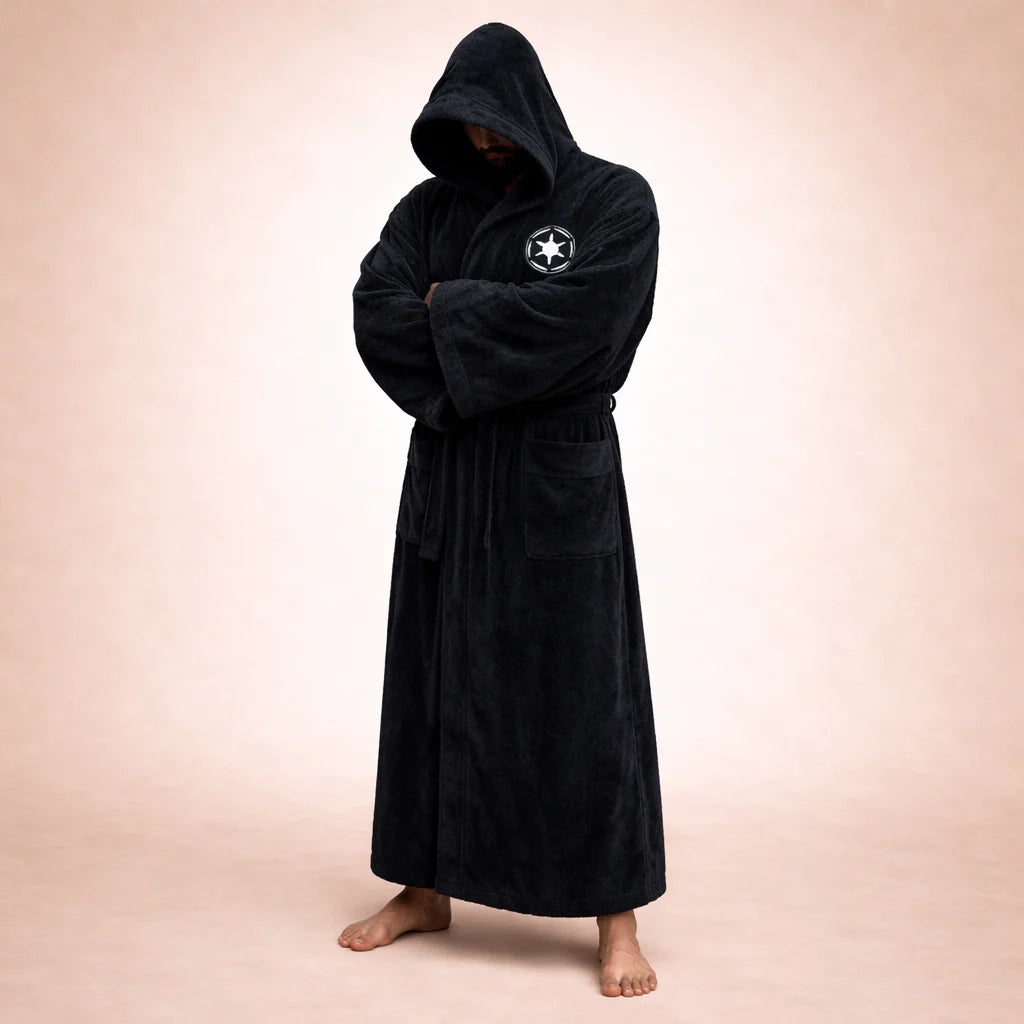Hooded Robe Full-Length Quick-Dry Tie Belt