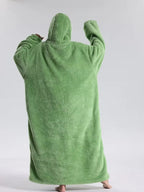 Hoodie Blanket Oversized Fleece Sleeves & Hood