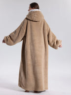 Hoodie Blanket Oversized Fleece Sleeves & Hood
