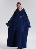 Hoodie Blanket Oversized Fleece Sleeves & Hood