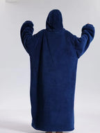 Hoodie Blanket Oversized Fleece Sleeves & Hood